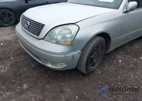 2002 Lexus Ls 430 из США, поврежденный, VIN JTHBN30F320085126